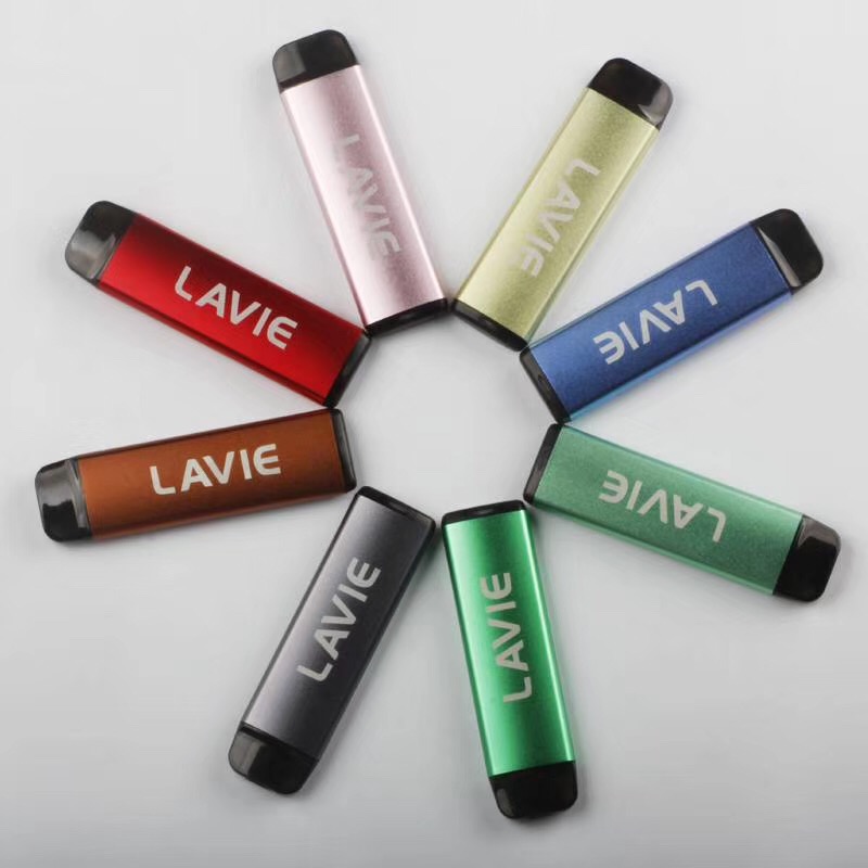 Καυτές πωλήσεις 800 ριπές μίας χρήσης στυλό Vape LAVIE Χωρίς διαρροή